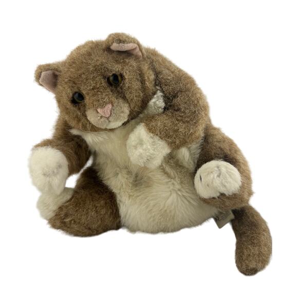 VTG Fat Cat Dakin PeeWee Cat Plush Stuffed Animal‎ Cat Applause 9" - Picture 1 of 8